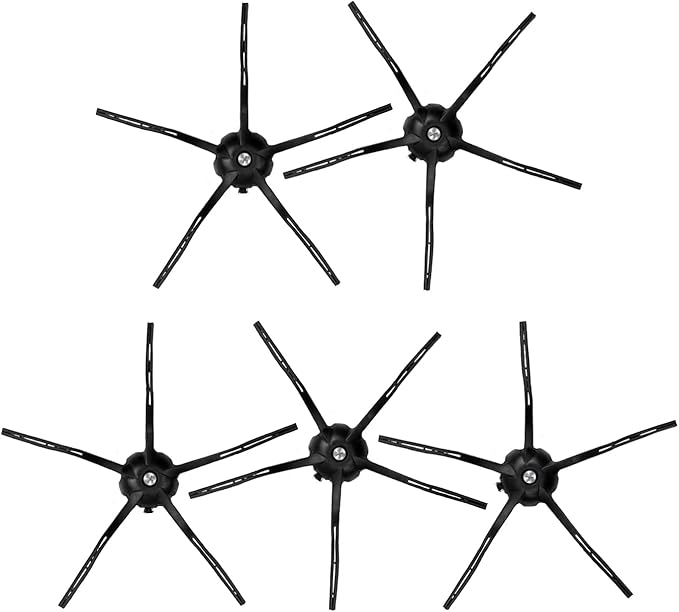 (5 Pack) Side Brushes for Roborock Q5 Max+, S8 MaxV Ultra, Q5 Pro, Q8 Max+, Q Revo, Qrevo Pro, Qrevo S, Qrevo Slim, Qrevo Master, S8 Pro Ultra, S7 MaxV Ultra, Q7 Max, Q7 Max+, Q5 Pro+, S7 & E Series