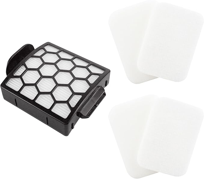 Replacement Filter for Shark ZU102 ZU100 NV181 NV151 ZU55 NV150 NV250 ZU60 ZU62 ZU62C NV150C NV251 NV255 Rotator Pet Upright Vacuum, Parts # 1238FT60 1239FT60