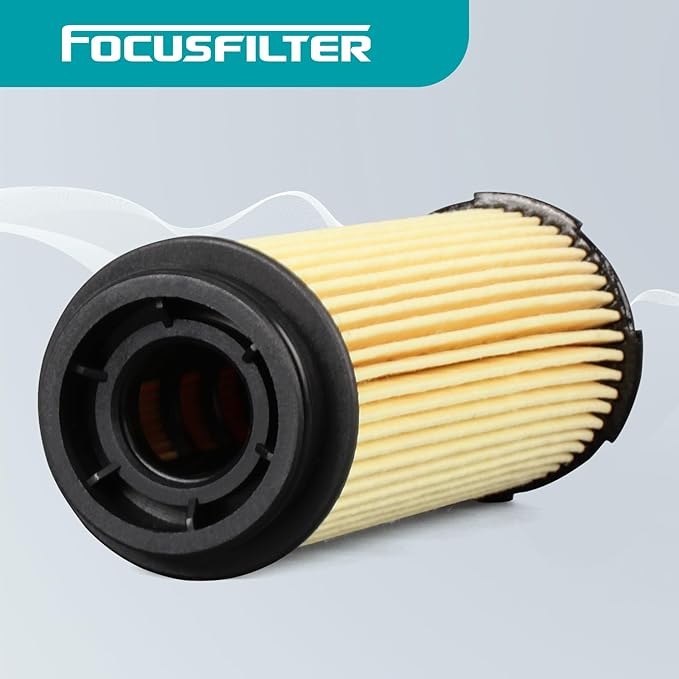 FOCUSFILTER 11428583898 OEM Grade Oil Filter, Compatible with BMW X5 X3 340i M340i 540i X7 440i 3.0L L6 2018–2026, Replaces HU6022Z, 04152WAA02, P40076, WL10342