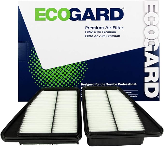 ECOGARD XA11680 Premium Engine Air Filter Fits 2019-2025 Genesis G70, 2018-2023 Kia Stinger, Left and Right