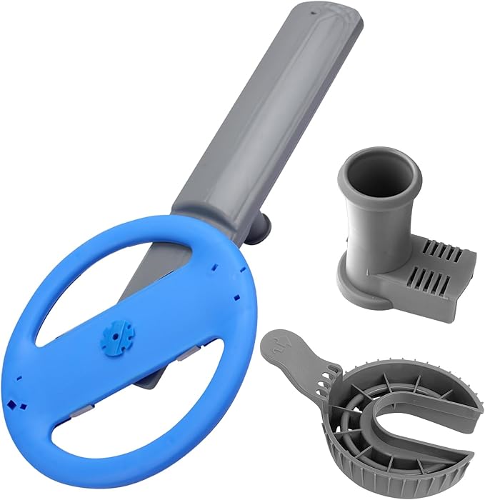 5304507158 Dishwasher Lower Spray Arm Assembly Replacement for Frigidaire with 5304518968 Spray Arm Support & 5304506518 Drain Trap Filter, Replaces AP6036393 154821902 154821903 5304498139