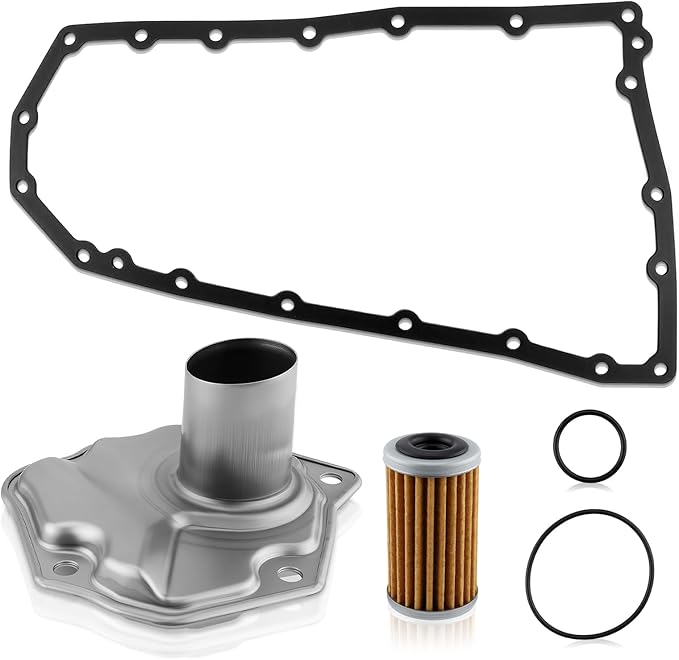 3PCS 31728-29X0A Transmission Filter Oil Cooler Filter Oil Pan Gasket Kit for Nissan for Infiniti QX60 Maxima Murano Pathfinder Quest 31726-3JX0A