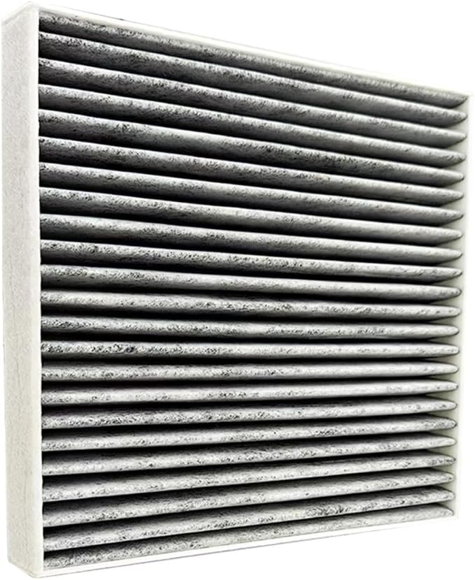 FUN-DRIVING FD12968 Rear Cabin Air Filter for Kia Carnival 2025 2024 2023 2022 97133-R0500 (Size 8.36x7.93x0.79inch,Cabin Filter Location:Rear under the hood)