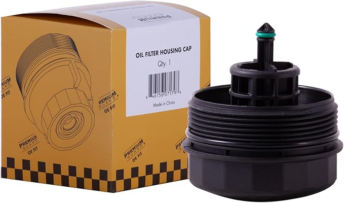 PG Oil Filter Housing Cap CAP5607 | Fits 2007-2018 BMW X5, 2007-2013 328i, 2013-2017 X3, 2013-2016 328i xDrive, 2007-2015 335i, 2008-2016 535i, 2012-2015 X1, 2009-2016 535i xDrive
