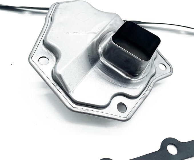 JF016E JF011E Long Square Inlet Automatic Transmission Filter Oil Pan Gasket Kit Compatible with Nissan Altima Juke NV200 Sentra Rogue 2007-2017 L4 V6 2.0L 2.5L 3.5L Replaces 31728-1XF03 31397-1XF0D