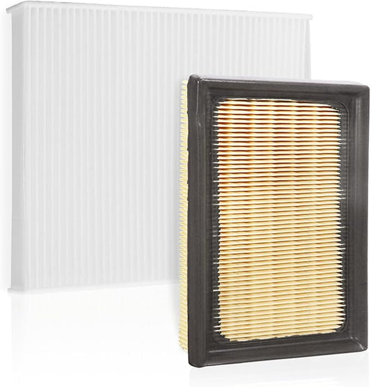 Engine Air Filter Replacement 17801-21060, 87139-0E040 Compatible with Toyota: Prius (2016-2021), Prius C (2012-2019), Prius Prime (2017-2021), Corolla Hybrid LE (2020-2021) OE