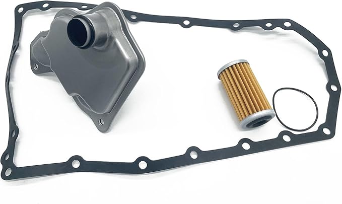 JF017E RE0F10D Transmission Filter Oil Pan Gasket Kit Compatible with Nissan 2012-2021 Altima Juke Maxima Murano Pathfinder Quest Rogue Sport 1.6L 2.0L 2.5L 3.5L 3.5L Replaces 31728-29X0D 31726-3JX0A