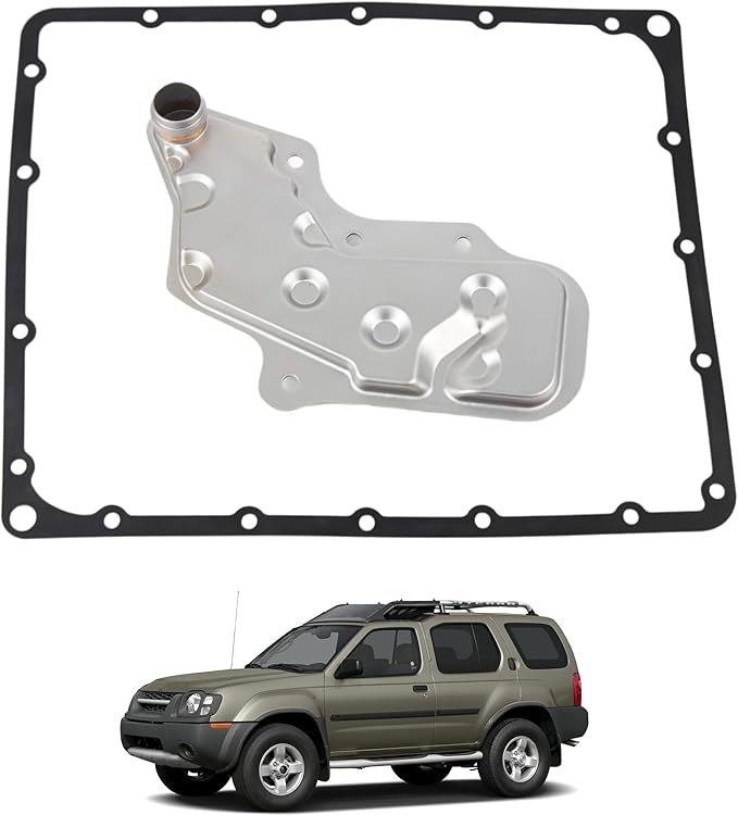 RE4R03A Automatic Transmission Filters Kit Compatible with 1989-2008 Nissan Pathfinder Frontier Xterra D21 Pickup Infiniti J30 M30 Q45 2.4L 3.0L 3.3L 4.5L Replaces 31728-41X02 ‎31728-41X00