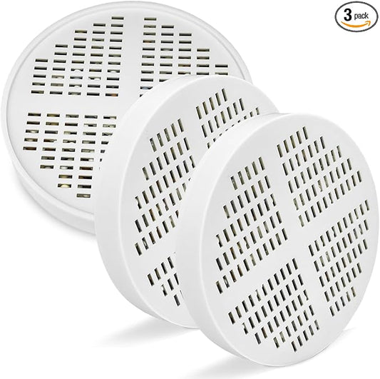 Vitamin C + E + A Shower Filter Replacement Cartridge Compatible with AquaHomeGroup Shower- Vitamin Infused Shower Head Filter for Healthier Skin, Hair, and Nails - Decrease chlorine smell (3PACK)