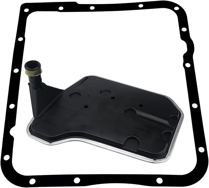 TF289 Transmission Filter Kit for 4L60E - Compatible with Chevy Silverado/GMC Yukon/Cadillac Escalade 1993-2014, shallow oil pan，Includes Sealing Gasket