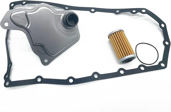 JF017E RE0F10D Transmission Filter Oil Pan Gasket Kit Compatible with Nissan 2012-2021 Altima Juke Maxima Murano Pathfinder Quest Rogue Sport 1.6L 2.0L 2.5L 3.5L 3.5L Replaces 31728-29X0D 31726-3JX0A