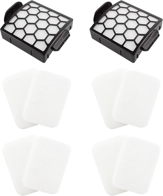 Replacement Filter for Shark NV181 Navigator Swivel Pro Upright Vacuum (2 HEPA Filter 4 Foam Filter 4 Felt Filter)