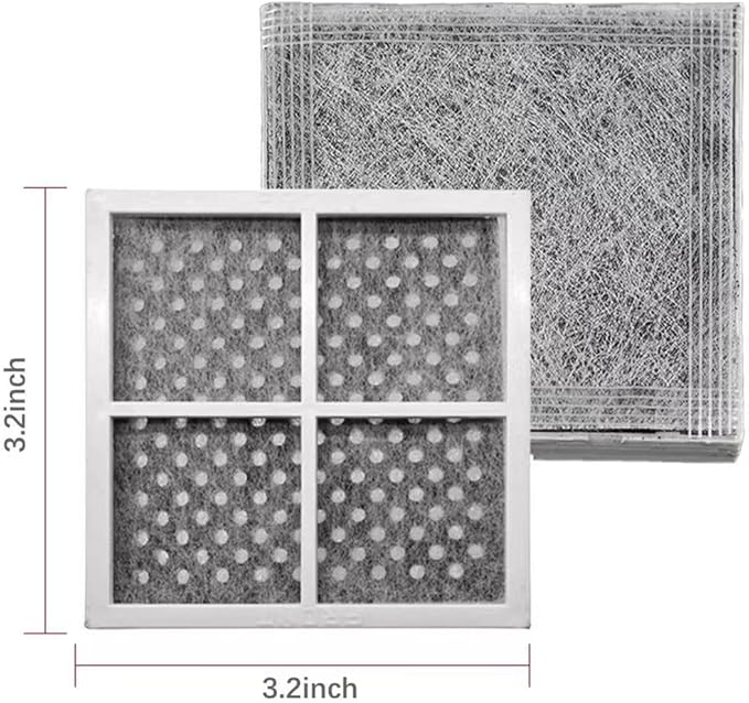 LT120F Air Filter ADQ73214404 Compatible With LG LMXS27626S LMXS27676D LMXS27766S LMXS30746S UPFXC2466S LMXS30776S LMXS30756S LMXS30786S LMXS30796D LNXC23726S LNXC23766D Refrigerator (3-Pack)