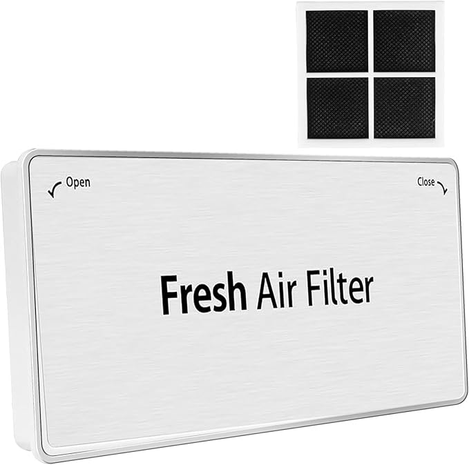 ADQ75493301 Refrigerator Fresh Air Filter Cover Replacement for LG Refrigerator Parts LRMVS3006S, LRMDS3006S, LRMVC2306S, LRMDC2306D, LRMDS3006D LRFVC2406S LFXS26596S LFXS28596S LRFXC2416S