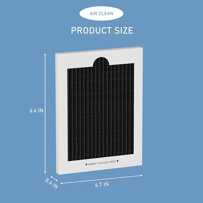 RAFVRF Air Filter Replacement Compatible with Viking Air Filter Part Rafvrf, Also Compatible with the Freestanding French-Door RVRF336 and RVRF3361 Models, 3 Pack
