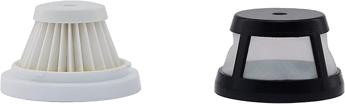 Amazon Basics Replacement Filter Handheld Vacuum, Black, 2-Pack