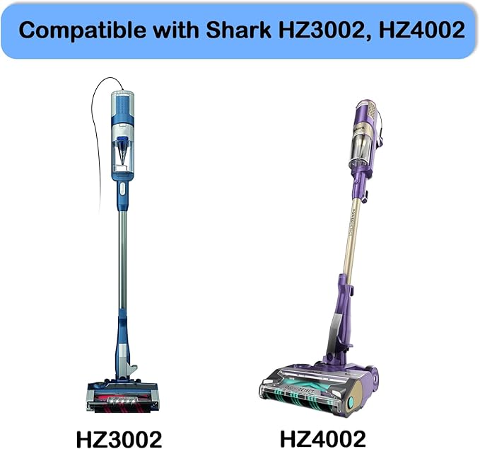 Replacement filter for Shark HZ3002 HZ3000 HZ4001AMZ HZ4002 Stratos Ultralight Corded Stick Vacuum, Replace part XFFKHZ3000 XHFHZ3000, 2+ 4 PACK foam filter and felt filter