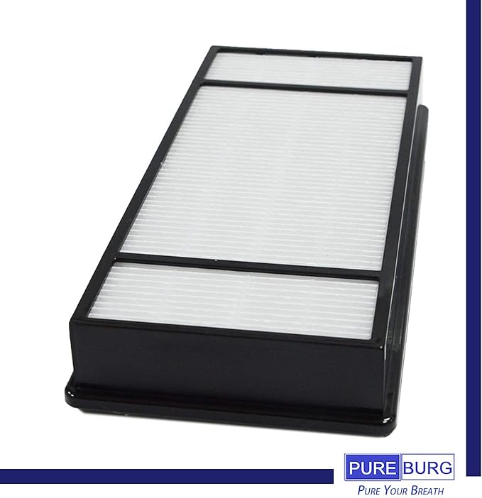 PUREBURG HRF-H1 HRF-H2 Replacement H Filter Compatible with Honeywell HPA050 HPA150 HPA060 HPA160 HHT055 & HHT155 Air Purifiers,2-Pack H13 True HEPA Air Clean