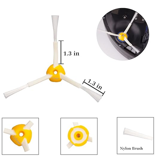 I clean iRobot Roomba 675 Replacement Parts, Robot Vacuum Parts Fit for Roomba 690 675 650 605 680 660 595 585 564 552 Robotic Vacuum