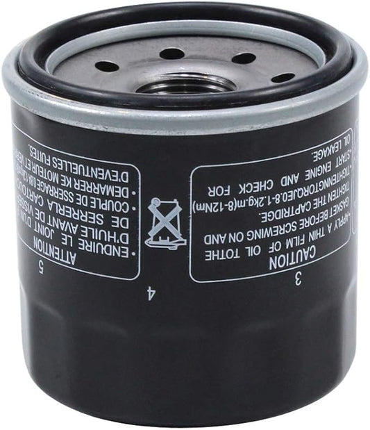 LOCOPOW Oil Filter Compatible with Honda Goldwing 1800 GL1800 NC700X NC750X RC51 ST1300 VFR800 VFR1200X VT1300 Shadow 750 VTR1000 VTX 1300 1300C 1300R 1300S VTX 1800 1800C 1800R Transalp 700