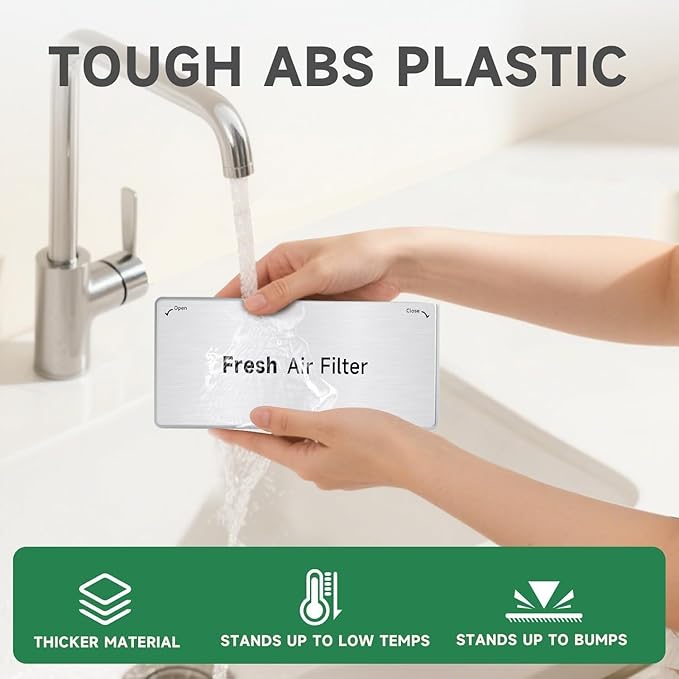 ADQ75493301 Refrigerator Fresh Air Filter Cover Air Filter Cover Replacement Compatible with LG Refrigerator Parts LRMVS3006S LRFDS3016S LRMDS3006D LRMVC2306S LRFDS3016D LRFXC2416S LRFXC2416D LRMDS300