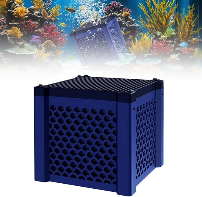 Eco-Aquarium Water Trough Purifier Cube, Filternatur Horse Water Trough Filter, Super Strong Filtration & Odor Control