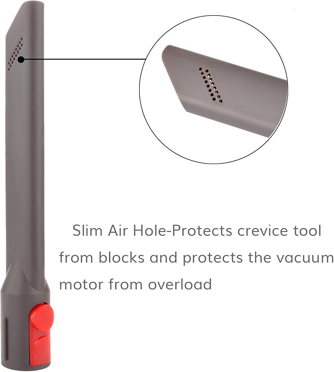 Extension Hose and Crevice Tool Compatible with Dyson Gen5 V15 V15s V12 V11 V10 V7 V8 V9 Absolute Detect Torque Drive Cyclone Cordless Handheld Vacuum Cleaner