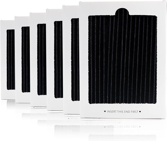 Refrigerator Air Filter Replacement for Frigidaire PAULTRA Pure Air Ultra and Electrolux EAFCBF Fridge Replace 242061001, 242047801, 242047804-6 Pack by Funmit