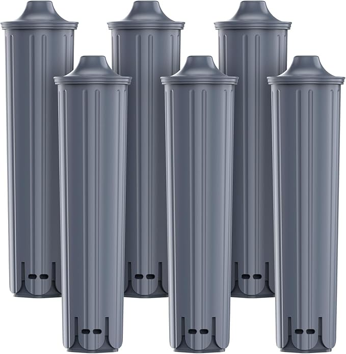GLACIER FRESH Water Filter Compatible with Jura® 71794 Claris Smart+ Filter Cartridge, Fits E6, E8, Z8, Z6, J6, ENA8 Coffee Machines, NSF/42 Certified, 6 Pack