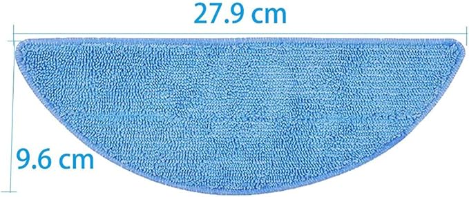 20Pcs Main Brush Mop Cloth Filter Side Brush Compatible with Neatsvor X500/600 Pro Tesvor X500 Pro T8 M1 Vacuum Cleaner