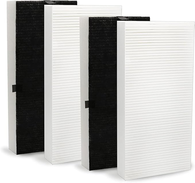 4 Pack Filter Replacement for FRF102B, Compatible with Filter U HRF201B Compatible with HHT270, HHT290 Series