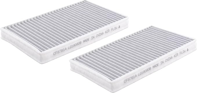 FRAM Fresh Breeze Cabin Air Filter Replacement for Car Passenger Compartment w/ Arm and Hammer Baking Soda, Easy Install, CF8791A for GM Truck Vehicles , white