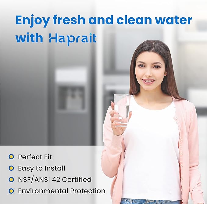 FPPWFU01 EPPWFU01 Water Filter Replacement, Compatible with EPPWFU01 PureAdvantage PWF-1, Frigidaire FPPWFU01 PurePour PWF-1 (1 Count)