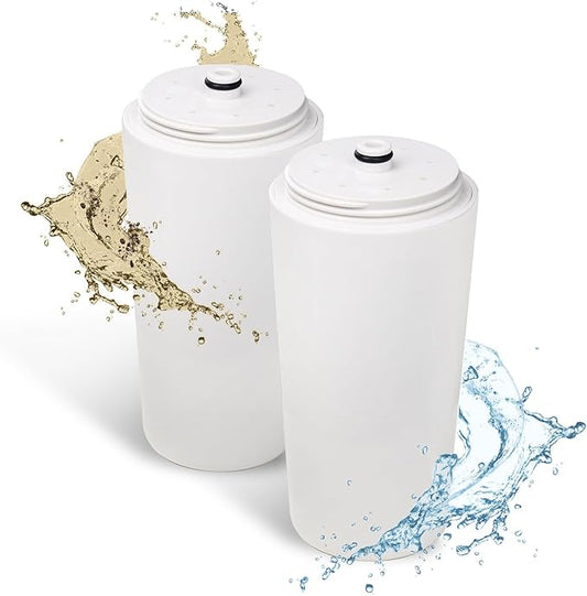 Shower Water Filter Cartridge - Compatible with Aquasana AQ-4100/4125/4105 Models (2 Packs)