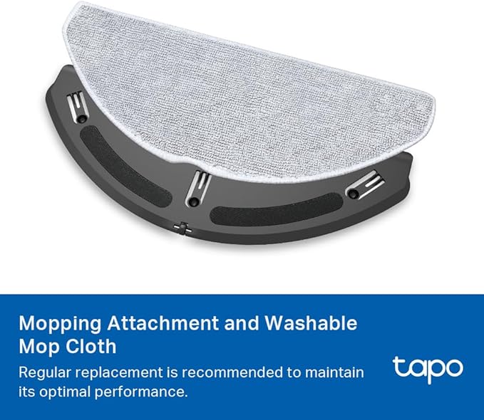 Tapo Robot Vacuum 2-in-1 Dustbin & Water Tank, Compatible with RV30 Max Plus, RV30 Max, RV20 Max Plus, RV20 Max