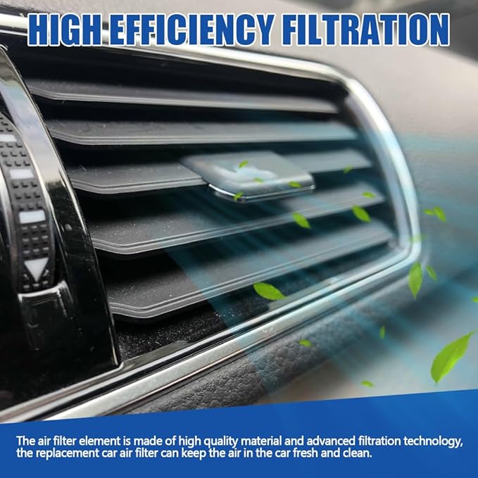 Car Fresh Breeze Air Filter Replacement for Car Passenger, CP182, CF11182 Cabin Air Filter Fit for Honda CR-V, Civic, Accord, HR-V, Clarity, CR-Z, Fit, Insight, Acura MDX, RDX, TLX, Integra