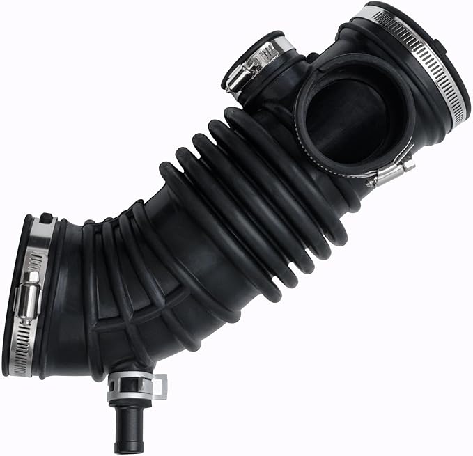 16576-4W00A Air Cleaner Intake Hose Tube With Clamps for 2001-2003 Infiniti QX4 V6,2001-2003 Nissan Pathfinder V6