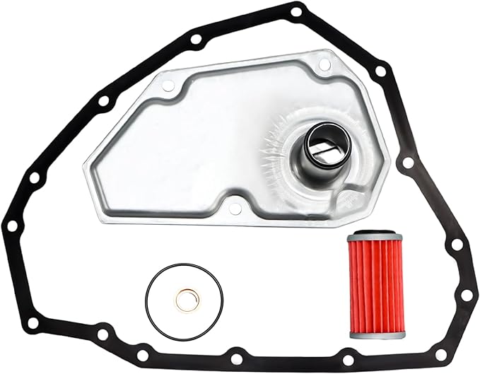 Transmission Fluid Filter Kit with Gasket Compatible with Nissan Versa Sentra Versa Note 2012-2019,Replaces#:33010-JF015 31726-28X0A 31726-3JX0A 19318012 RE0F11A JF015E