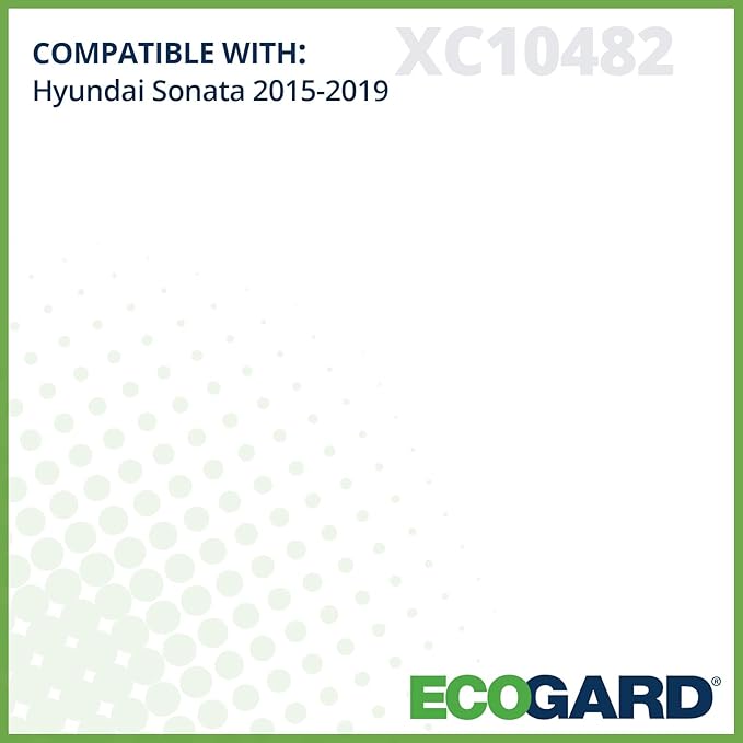 ECOGARD XC10482 Cabin Air Filter Fits 2015-2019 Hyundai Sonata