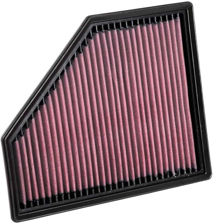 K&N High-Flow Original Lifetime Engine Air Filter: Increase Power: Premium, Washable: Compatible with 2019-2025 BMW: (See Product Description for Select Models) 33-3136