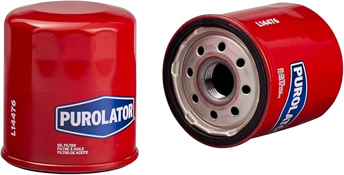 Purolator L14476 Premium Engine Protection Spin On Oil Filter Compatible With Toyota Corolla, Camry, Prius, Yaris, Sienna, C-HR, Prius C, Prius Prime, Pontiac Vibe and Scion xB