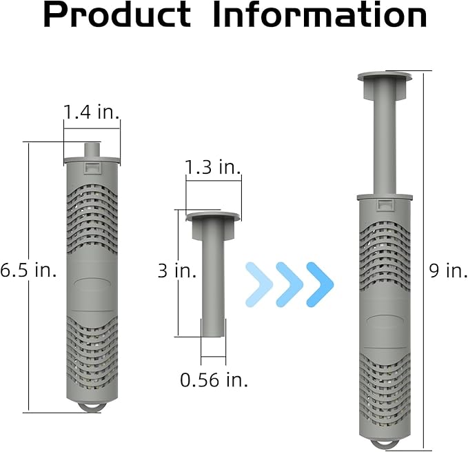 ROYOR Hot Tub Silver Ion Cartridge - Spa Mineral Sticks for Hot Tub, Spa Silver Ion Cartridge, 2 Pack