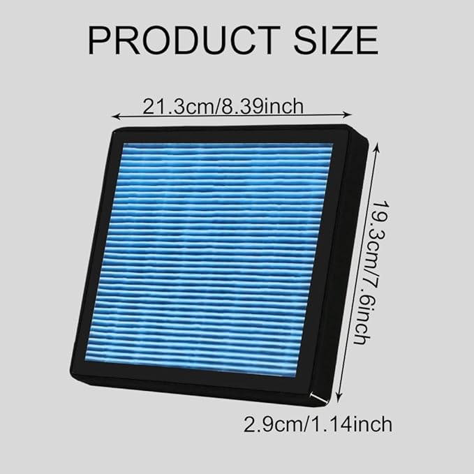 CF10285 (CP285) Cabin Air Filter with Activated Carbon Beads, Automotive Filters, Replacement Cabin Air Filter Accessories Compatible with Most Vehicles