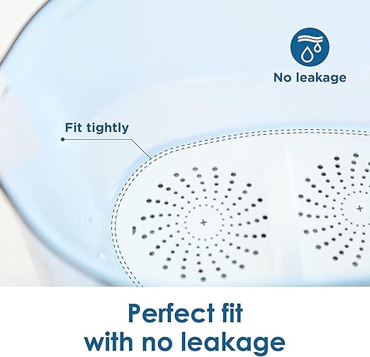[Original] Waterdrop WD-PF-01A Plus Replacement Filters for All Waterdrop Pitcher Filtration System, Reduces Lead, PFAS, PFOA/PFOS, Chlorine, Last Up to 3 Months or 200 Gallons (Pack of 4)