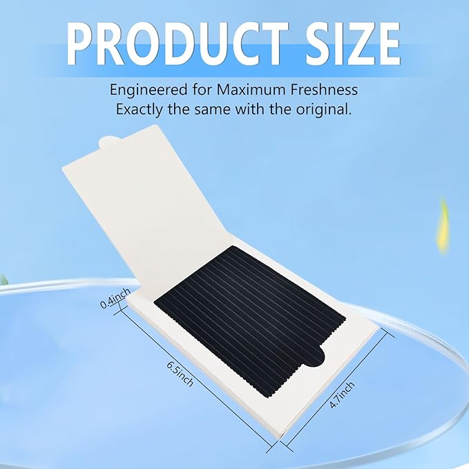 Refrigerator Air Filter Replacement 4 Pack, Carbon Activated Filter Compatible with Frigidaire & Electrolux, Pure Air Ultra, EAFCBF, PAULTRA, RAF1150, 242047804, 242047801, 242061001