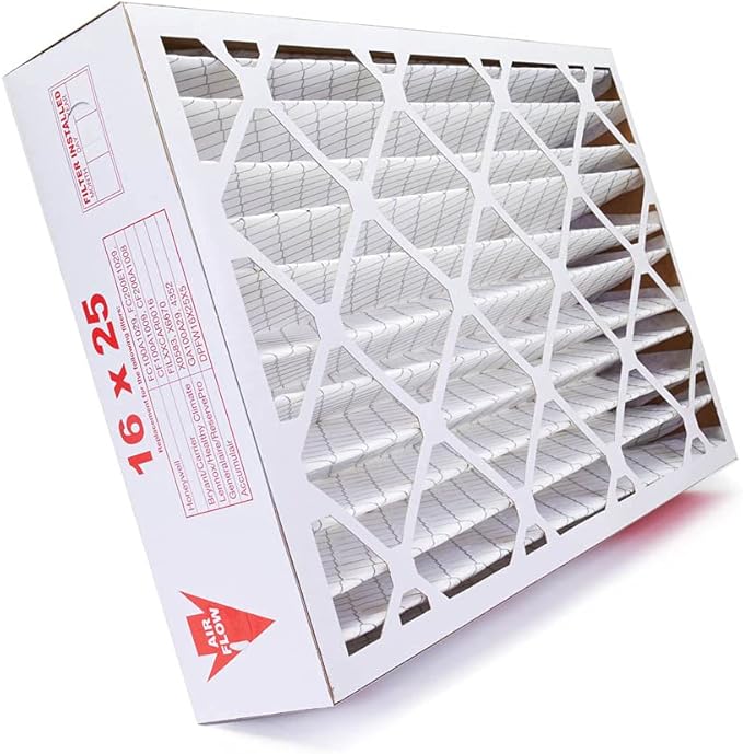 AIRx Filters 16x25x5 MERV 11 HVAC AC Furnace Air Filter Compatible Replacement With Lennox X0583 X6670 X6672, Allergy 2-Pack, Made in the USA