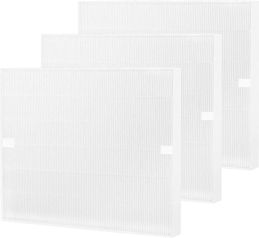AP-1512HH True HEPA Filter Replacement Compatible with Coway Airmega AP-1512HH Mighty and Airmega 200M Air Cleaner Purifier, AP-1518R, AP-1519P, Item NO #3304899, 3 Pack HEPA Filter Only