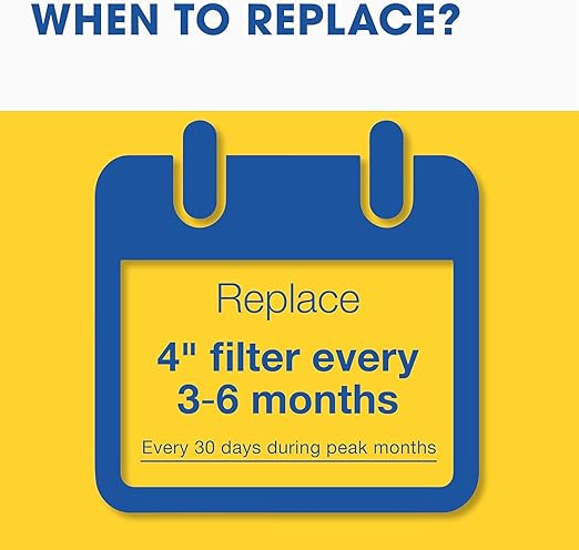 Aerostar 16x25x4 MERV 13 - 6 Count - Pleated HVAC, Furnace & Air Conditioner Filters - Removes Bacteria, Dust, Cold & Flu Germs, Lint, Mold, Pet Dander, Allergy-Causing Pollen, Smog, Smoke & Viruses