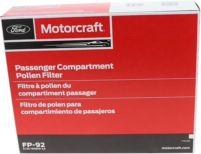 Motorcraft - FP-92 FP92 Cabin Air Filter, 1 Count (Pack of 1)