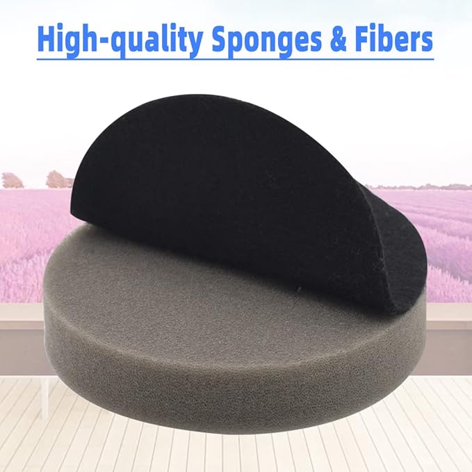 4-Sets Replacement Filters Compatible with Bissell 3070 3080 2831 2897 2903 2921 3274 3339 Cordless Stick Vacuums.Compare to Part # Bissell 1623102